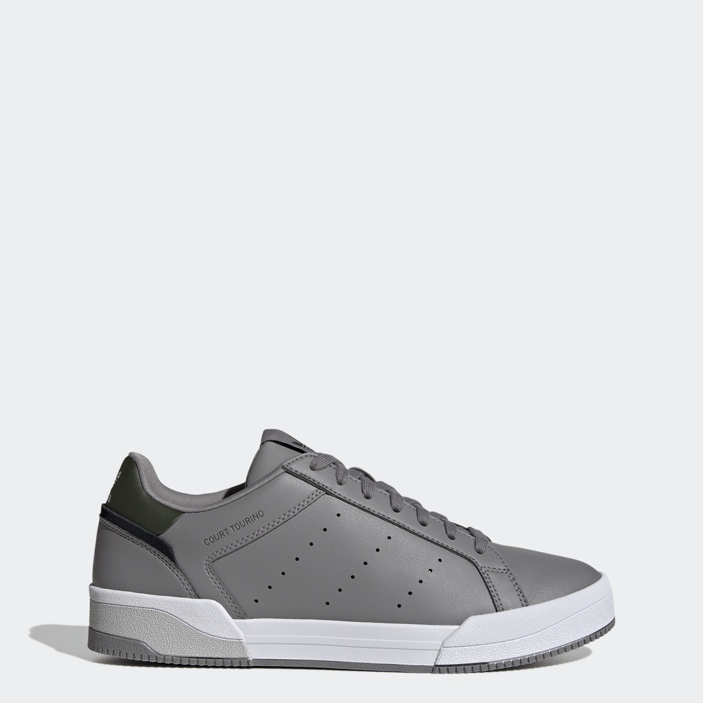 adidas Phong cách sống Giày Court Tourino Nam Xám GW1416