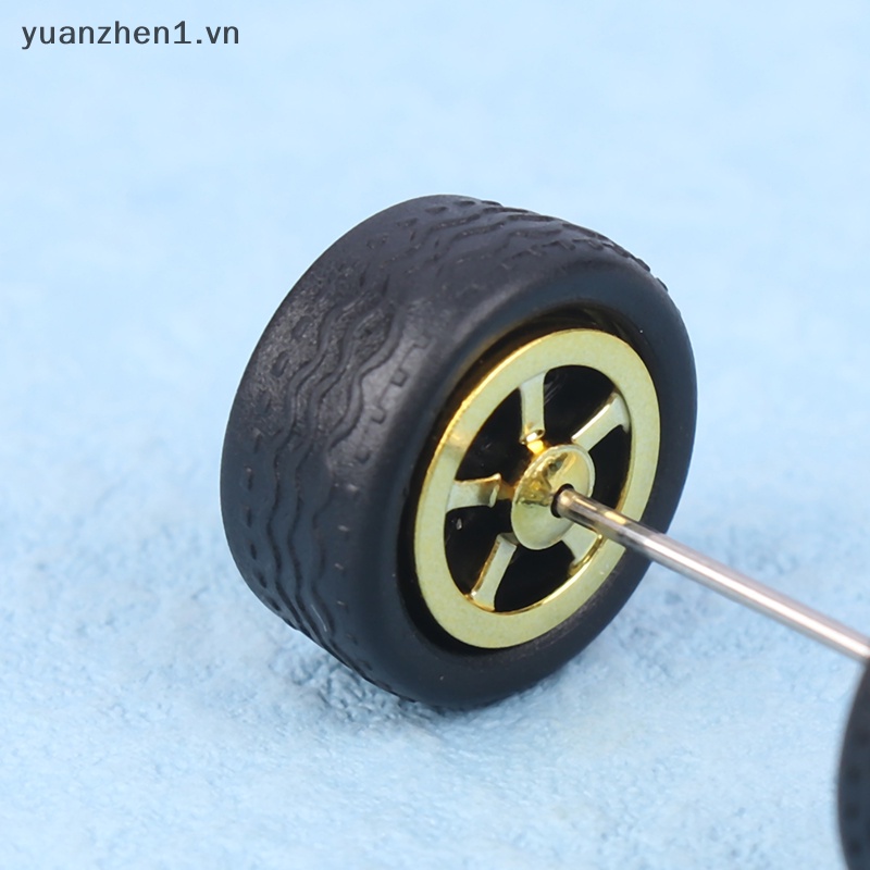 1 Bộ Bánh Xe Hơi Bằng Hợp Kim 1 / 64 10.8mm + 12.8mm vn