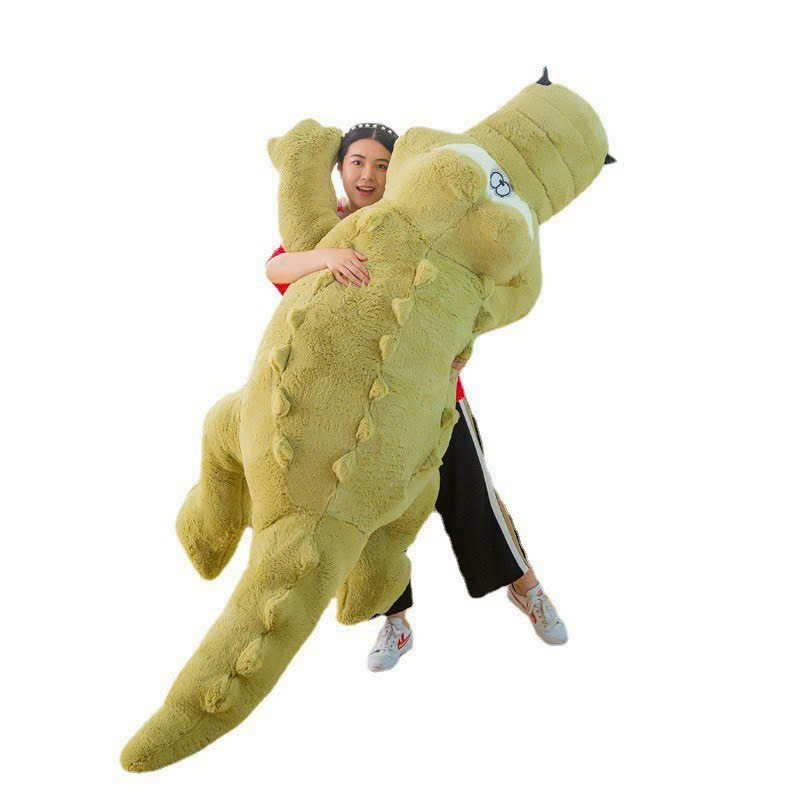 Gấu bông cá sấu chúa 1m6 siêu to hàng quảng châu mềm mịn