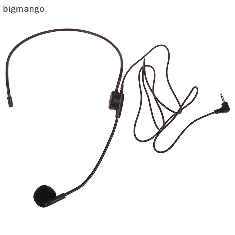 Micro Có Dây bigmango 3.5mm Khuếch Đại Giọng Nói Trong Suốt Cho Giáo Viên Dạy Học Hướng Dẫn Hướng Dẫn Hướng Dẫn