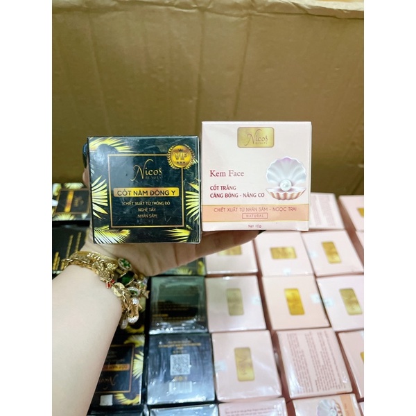 Cốt Nám Đông Y Nicos dưỡng trắng