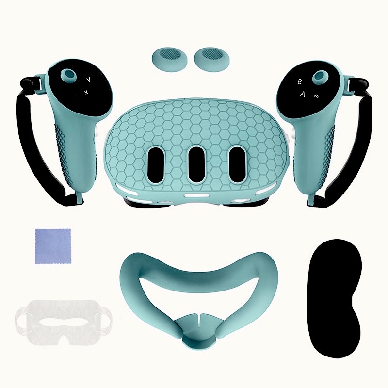 Tay Cầm Bằng silicone Thay Thế Cho Mặt Nạ Tên Lửa meta Quest 3