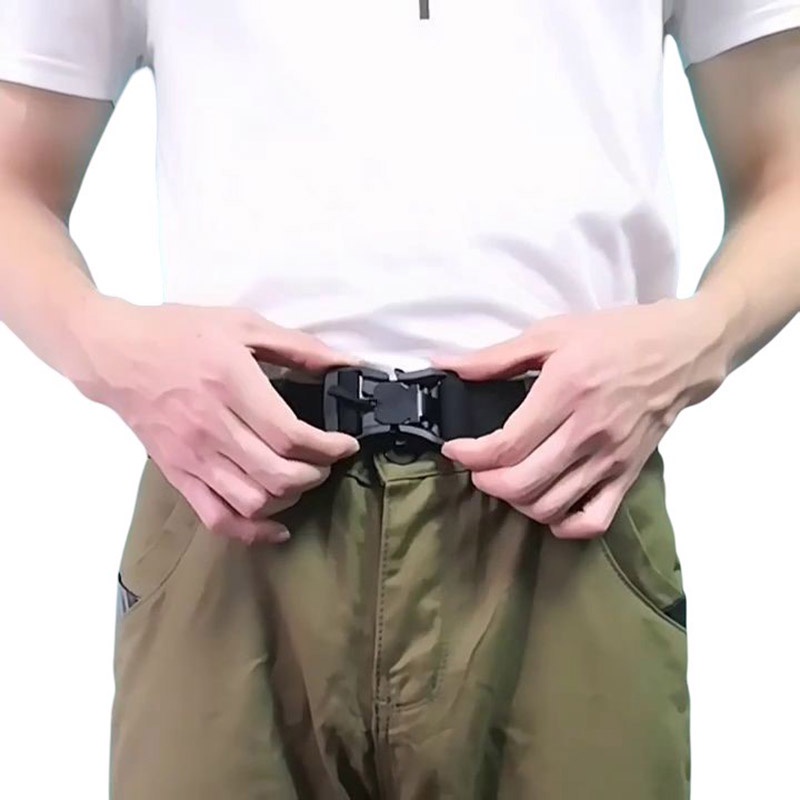 Thắt Lưng nylon Co Giãn Phong Cách Quân Đội Cho Nam