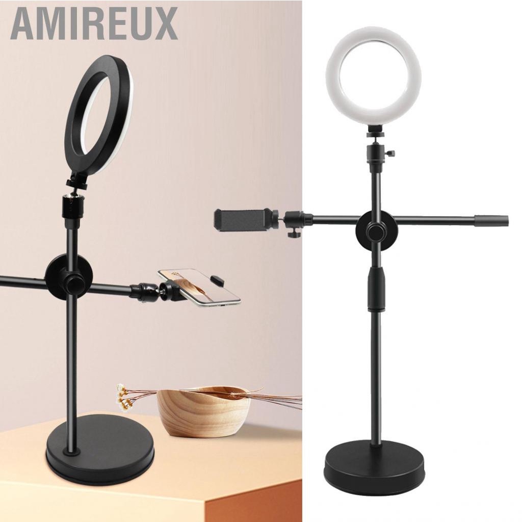 Amireux Phone Holder Stand  Stable Base Cell Retractable for Photograph