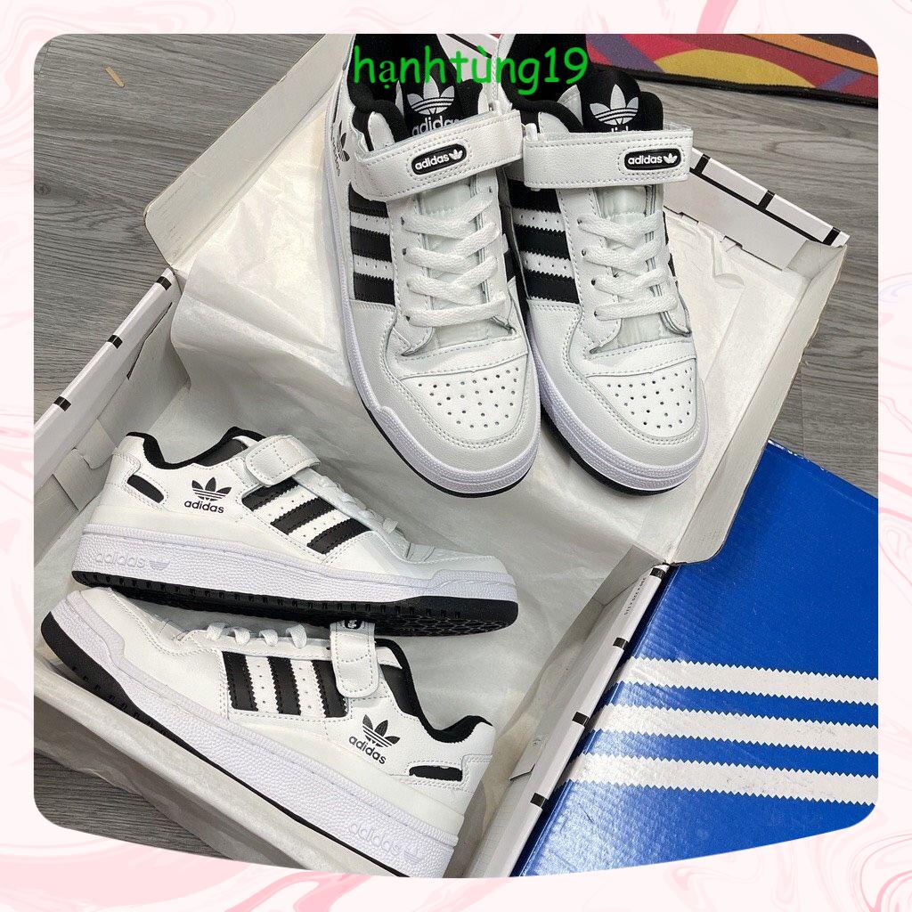 {SALE SỐC} Giày Thể Adidas_Forum 84 Nam Nữ Quai Dán, Giày Adidas_Forum 84 Low 3 Sọc fulL SIZE_