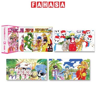Sách boxset đội thám tử học viện clamp - tặng kèm poster kẹp mỗi tập