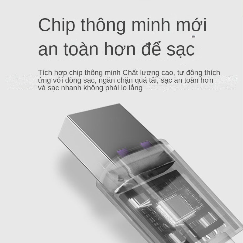Cáp Sạc ROMOSS CB304 Dây Cao Su Dẹp Chống Rối Dài 1m