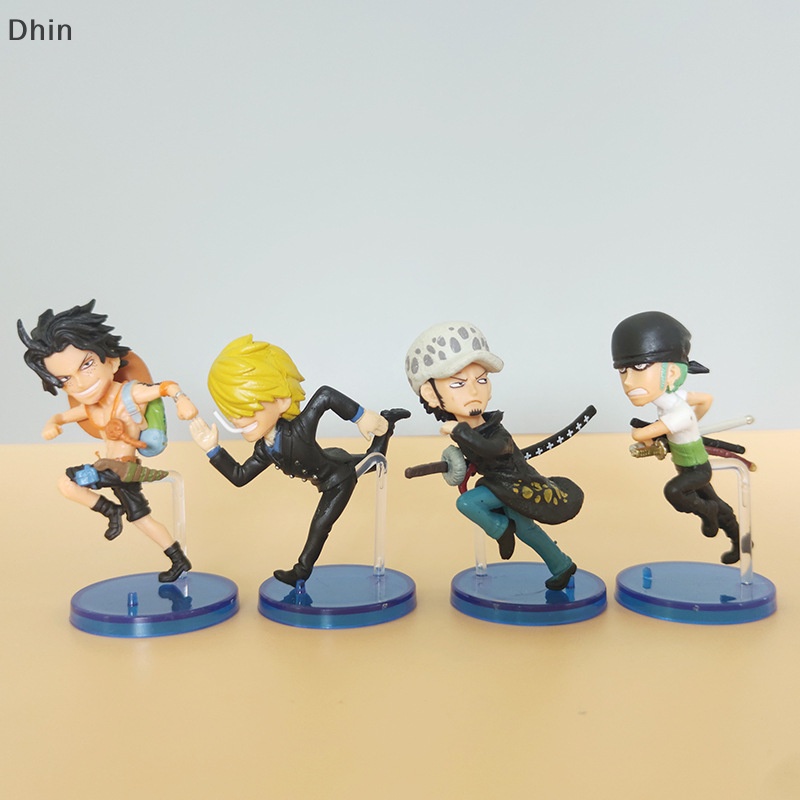 Set 12 Mô Hình Nhân Vật Phim one piece Kích Thước 6-8cm