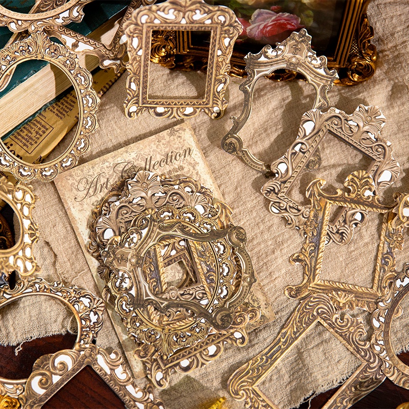 Set 30 Khuôn Cắt Giấy Làm Đồ Thủ Công diy Sáng Tạo