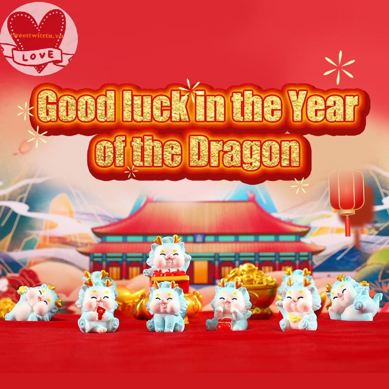 Tri 1 Tượng Rồng mini Trang Trí Phong Cảnh 2024 vn