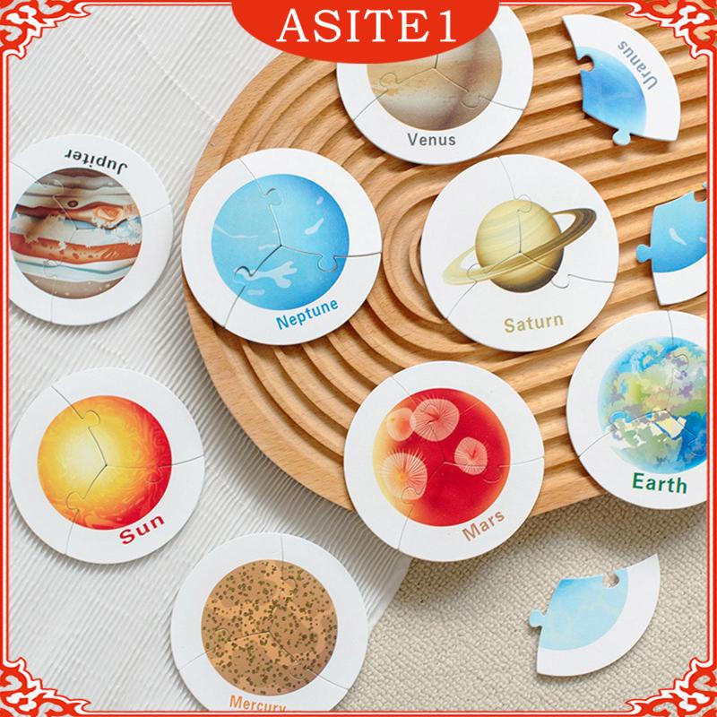 Đồ Chơi Xếp Hình Hệ Mặt Trời Chín Hành Tinh Giáo Dục Cho Trẻ Em
