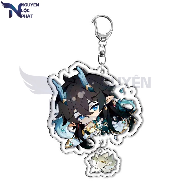 Imbibitor lunae star rail keychain kafka blade double piece acrylic mặt dây chuyền nlp shop