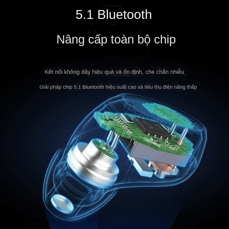 Tai Nghe Nhét Tai bluetooth Không Dây Âm Thanh Siêu Trầm Chất Lượng Cao