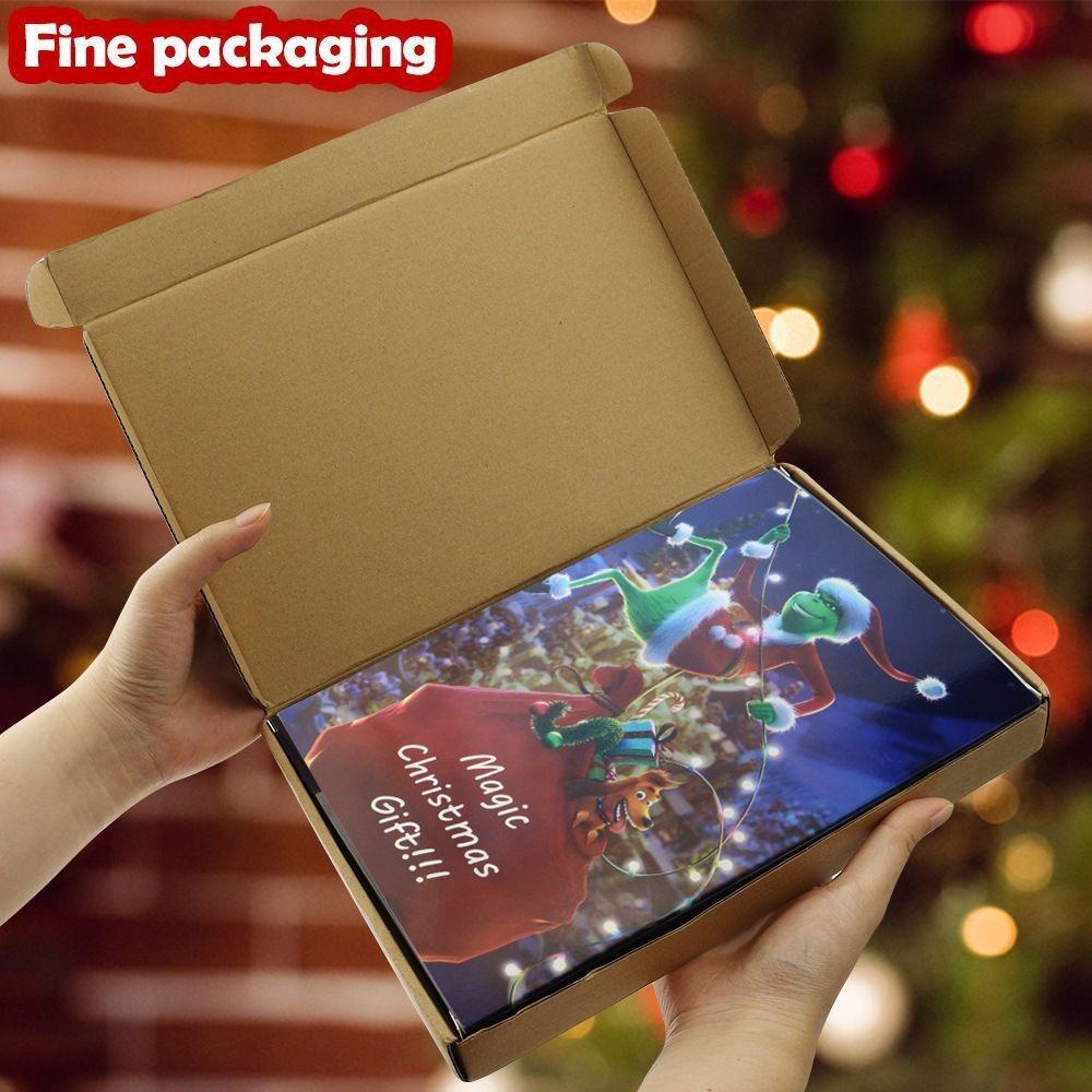 1 Hộp Lịch Để Bàn 24 Ngày Đếm Ngược Bằng pvc In Hoạt Hình sanr io Dễ Thương Cho Bé