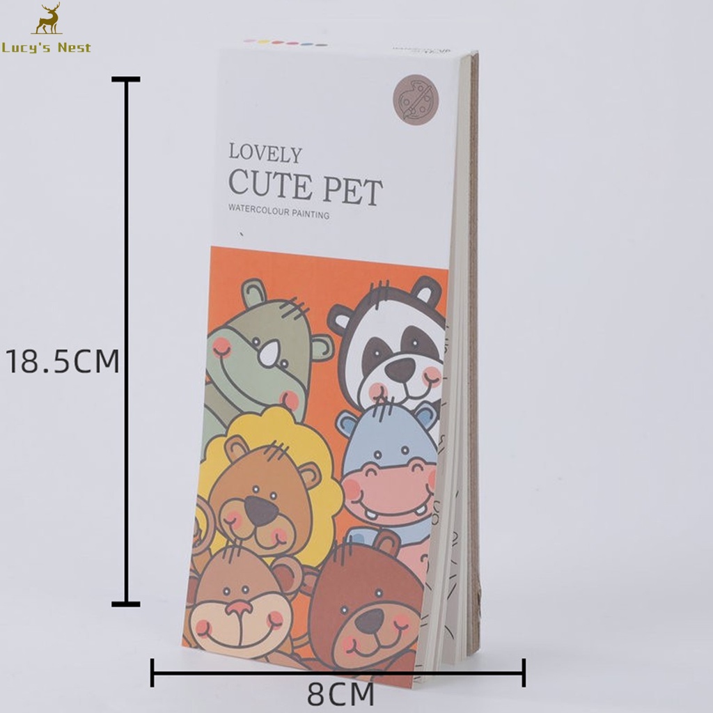 Sách Tô Màu Nước Nhiều Màu Sắc Cho Bé