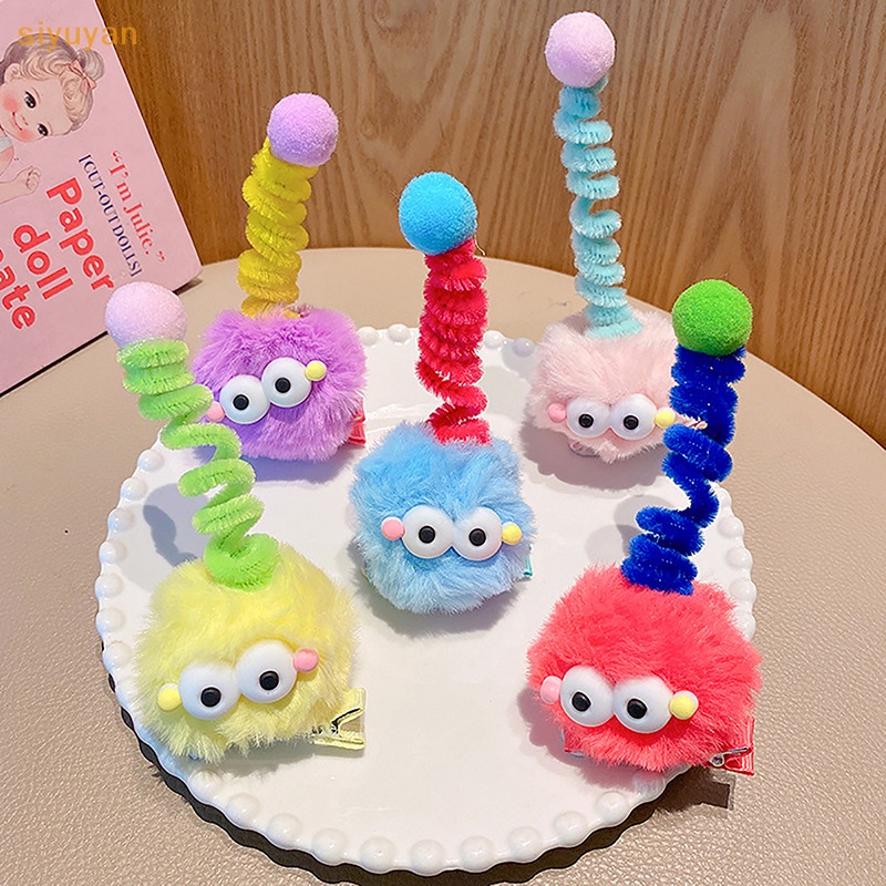 Kẹp Tóc Vải Bông Mềm Mại Dễ Thương Thời Trang Thu Đông