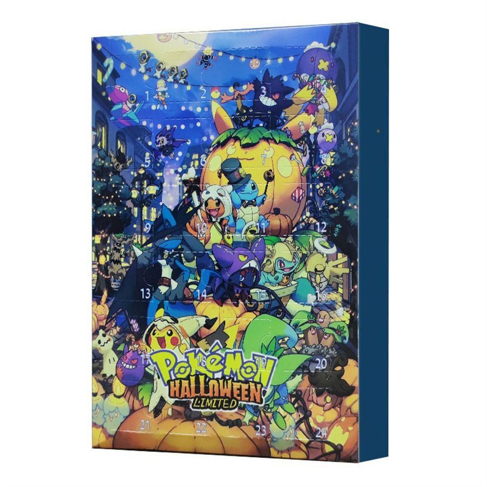 Mluck Lịch Giáng Sinh mini Bằng pvc Hình pikachu Dễ Thương Cho Bé