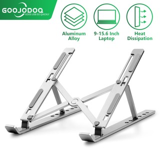 Goojodoq Giá đỡ laptop / notebook pro  bằng hợp kim nhôm có thể gấp gọn