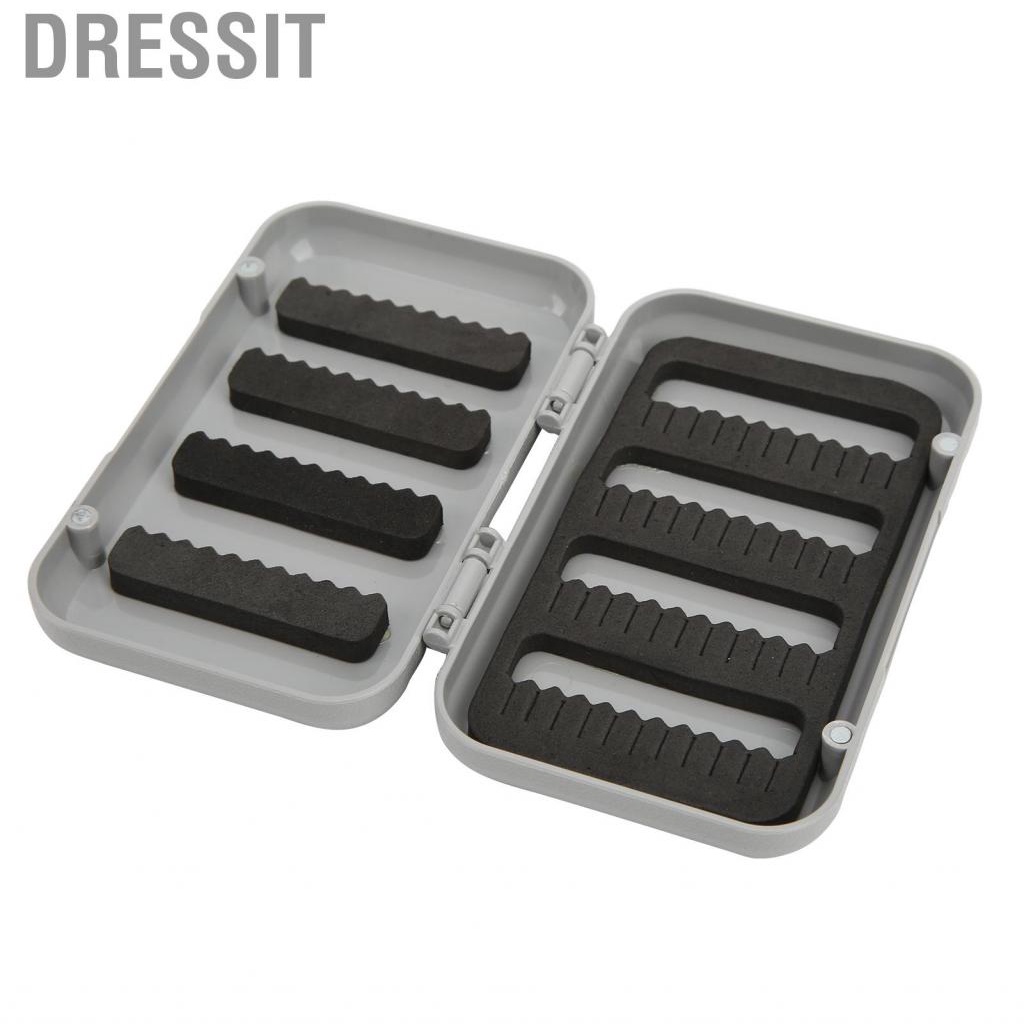 Dressit Fly Fishing Lure Box Double Sided ABS for Lake