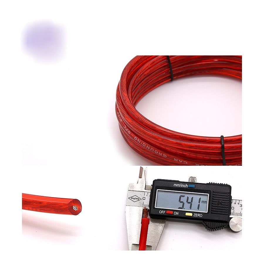 Full Bộ Kit dây đấu nối lắp đặt loa Siêu trầm Ô tô KUERL