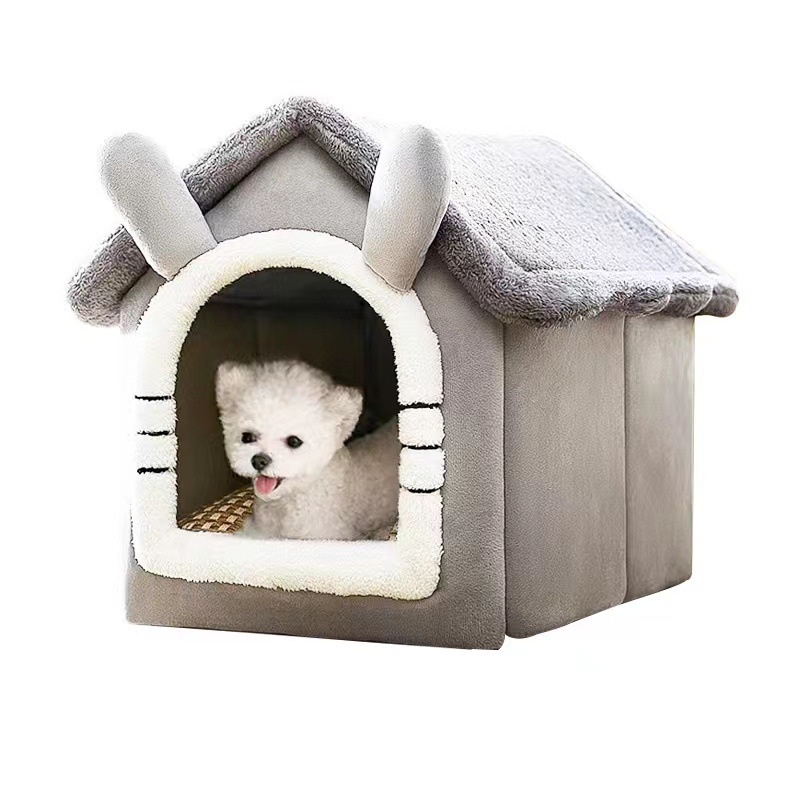 Kennel Giường Ngủ Bốn Mùa Ấm Áp Cho Mèo