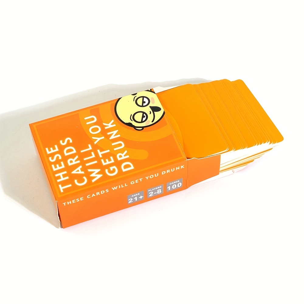 Bộ 100 Thẻ Bài Trò Chơi Vui Nhộn & Năng Động Cho Bữa Tiệc Cuối Cùng: Chuẩn bị say rượu!