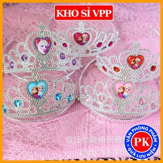 Phụ kiện hóa trang Elsa, Vương miện công chúa Elsa Anna in hình đẹp E177
