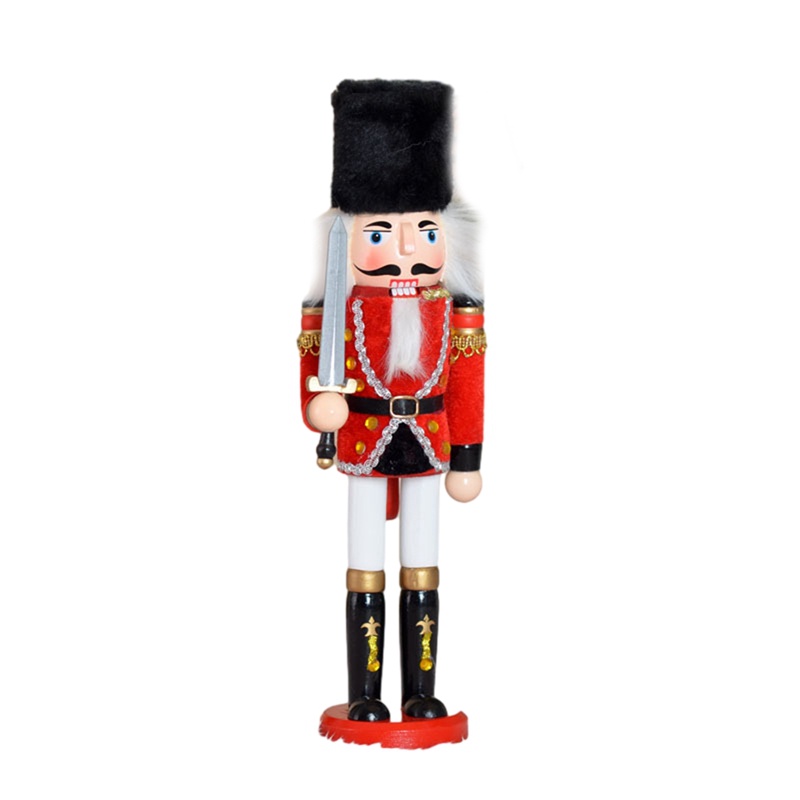 Aasleaty nutcracker Mô Hình Lính nutcracker Bằng Gỗ Thông Truyền Thống 30Cm Trang Trí Giáng Sinh