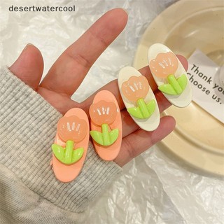 Kẹp tóc hình hoa tulip dễ thương cho nữ