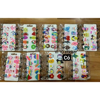 Set 10 kẹp tóc cho bé yêu cực xinh