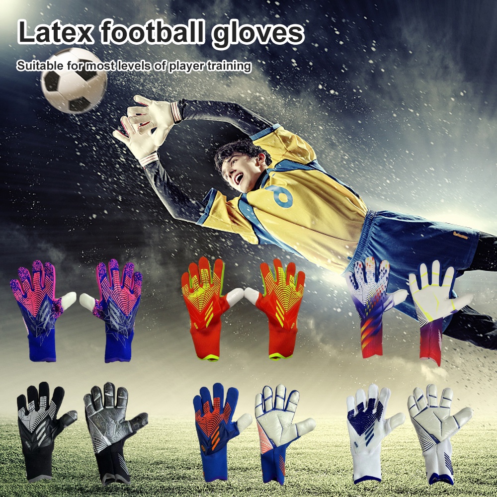 Găng Tay Thủ Môn Bóng Đá Cho Thanh Niên Và Người Lớn Sử Dụng Cột Sống âm tính Cuộn Để Ngăn Ngừa Chấn Thương