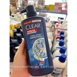 Dầu gội clear men bạc hà thái lan 410ml