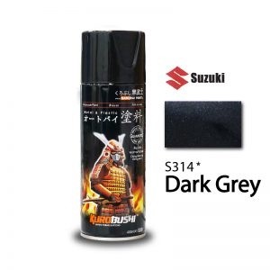 Chai sơn xịt samurai màu xám đậm suzuki - mã s314