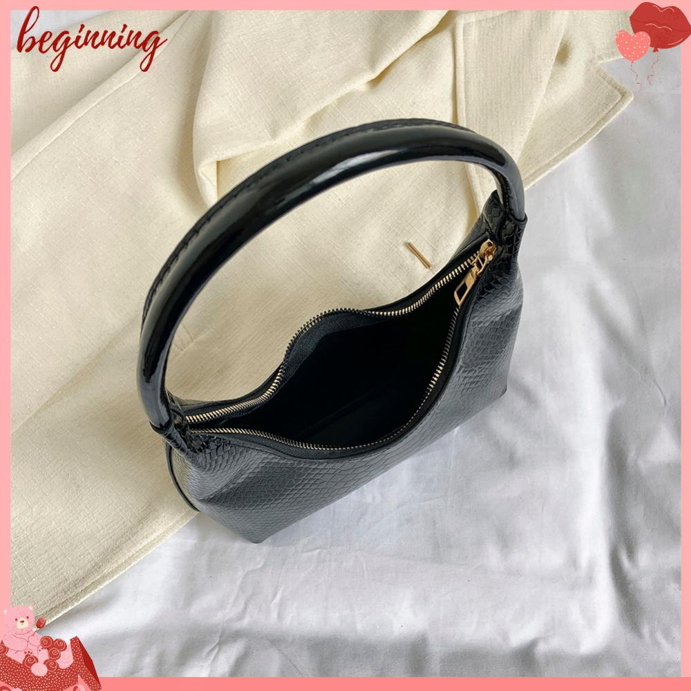 ✿ Phụ Kiện Bắt Đầu Cho Xe Hơi ✿ Gb Túi Xách Mua Sắm Da pu Cỡ Lớn Họa Tiết Da Rắn Bền Bỉ