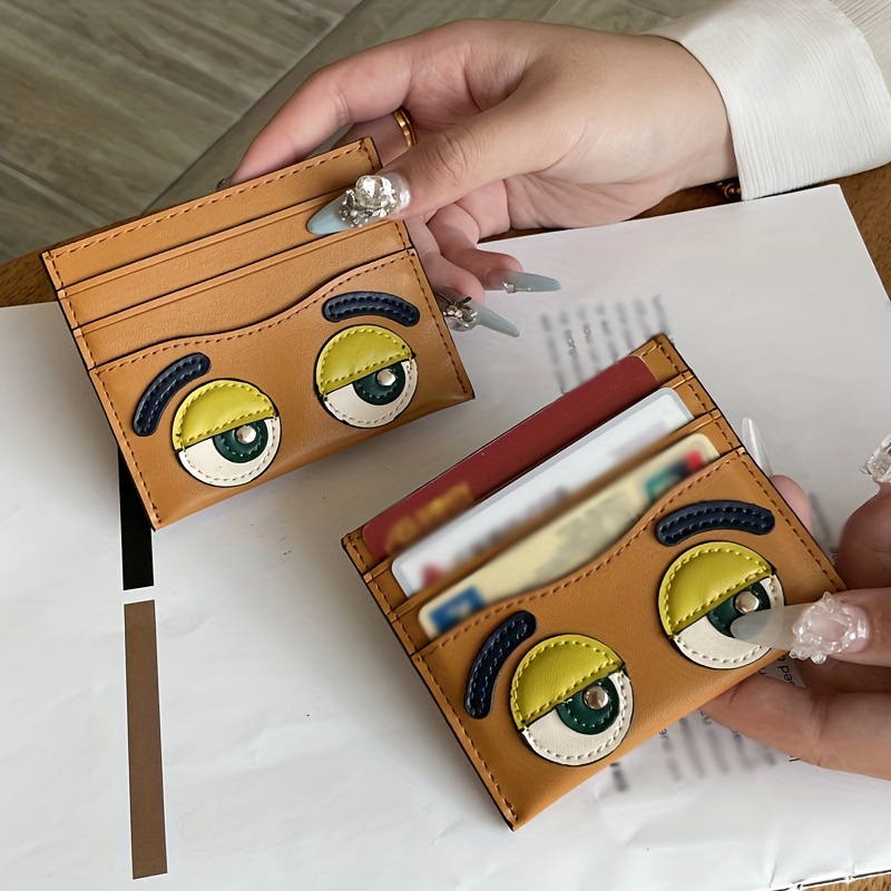 Hoạt Hình Ví Đựng Thẻ Họa Tiết Vui Nhộn Cho Nữ