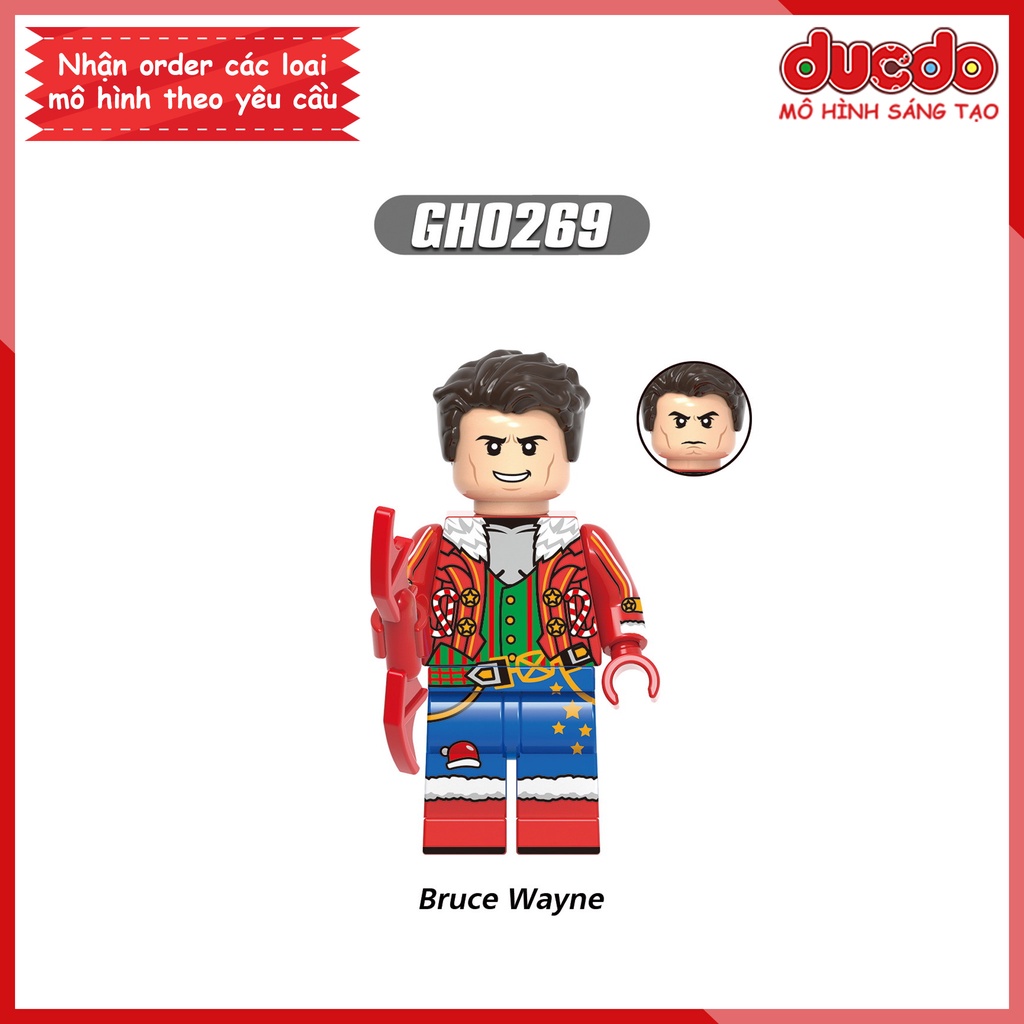 Minifigures các nhân vật hóa trang giáng sinh Noel tuyệt đẹp - Đồ chơi Lắp ghép Xếp hình Mini Mô hình XINH G0135