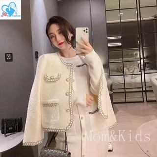 Áo khoác blazer vải tuýt dáng ngắn mới dành cho mẹ và bé