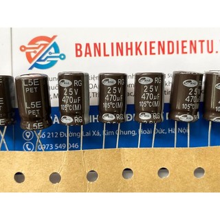 Tụ hoá samwha 470uf 25v 10x22mm