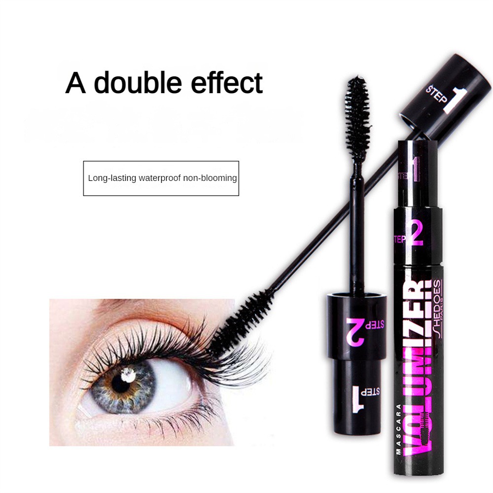 Shedoes Mascara Chống Thấm Nước Lâu Trôi 36H Uốn Mi Dài Chống Nhòe Dễ Trang Điểm Mắt, Mỹ   Dễ Thương