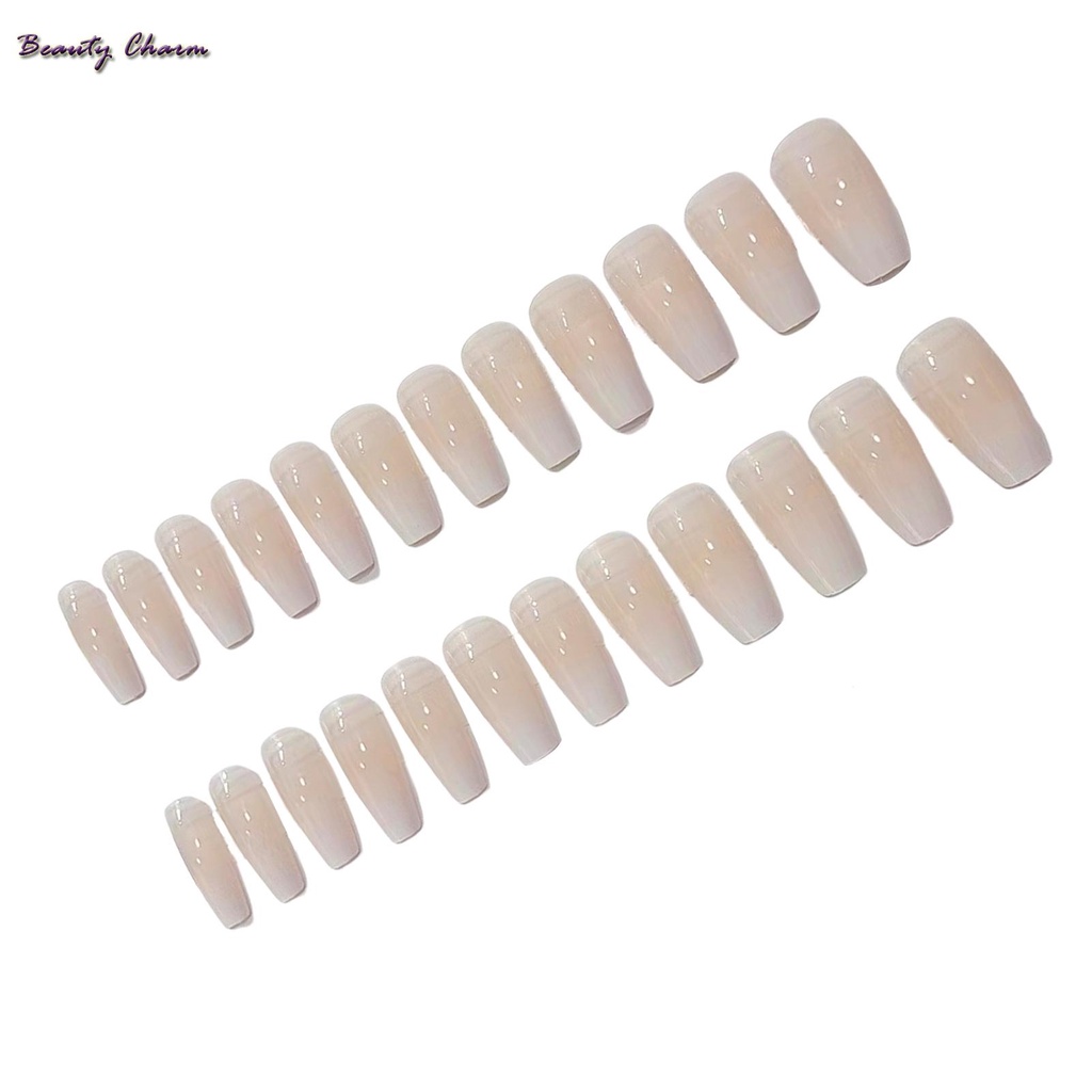 Bộ Móng Tay Giả Dài Hình Chữ Nhật