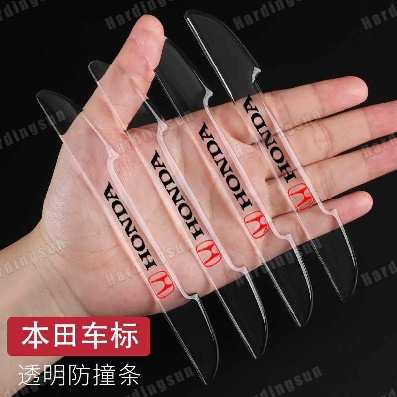 Bộ 4 Miếng Dán Trong Suốt Chống Va Chạm Chống Trầy Cho Cửa Xe Hơi honda jazz crv hrv city civic fc fd 2020