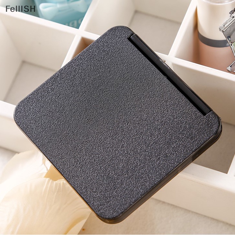 Gương Trang Điểm mini Kiểu Vuông Gấp Gọn Tiện Dụng Mã 439br