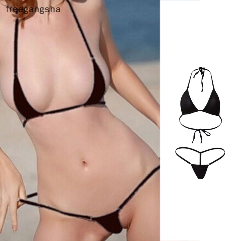 Bộ Đồ Bơi bikini Dây Siêu Nhỏ Gợi Cảm fdh