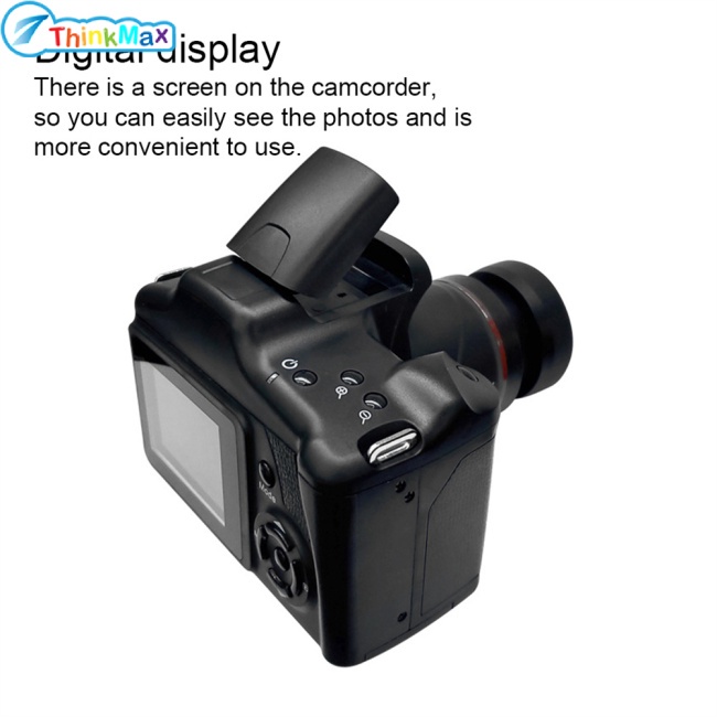 Máy Ảnh Kỹ Thuật Số Với Màn Hình 2.4 inch Phóng To 16x Chuyên Dụng Cho Người Mới Bắt Đầu