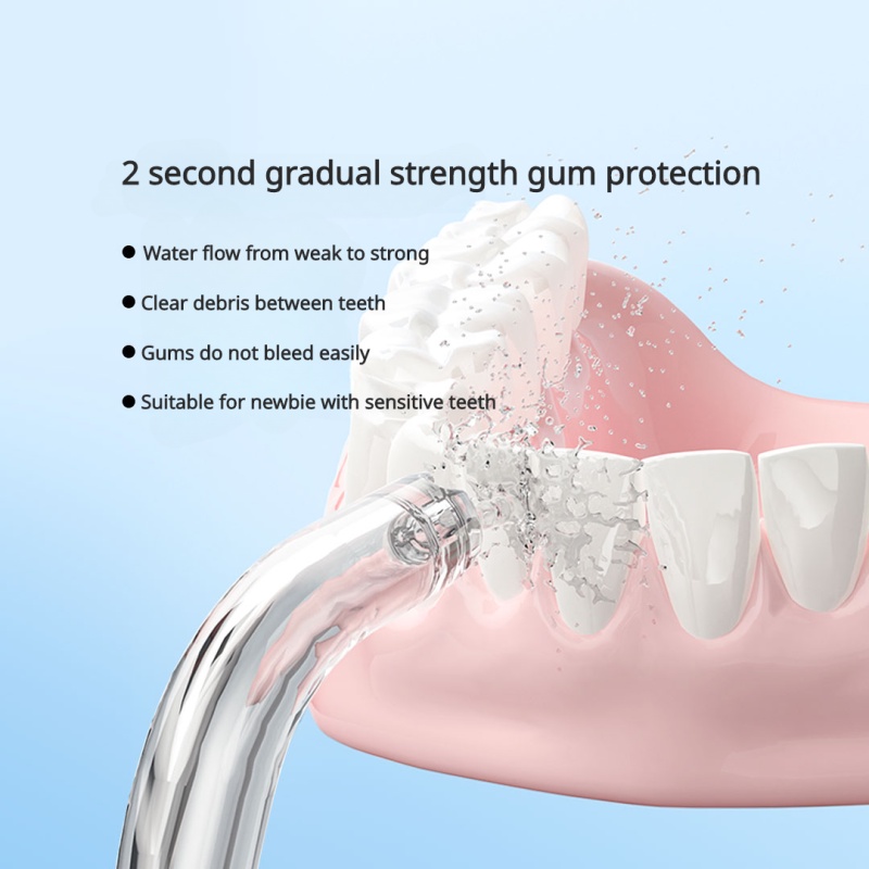 Máy tăm nước enpuly mlg1 Plus bình nước siêu lớn chỉ nha khoa 400ml dụng cụ-Mi grand