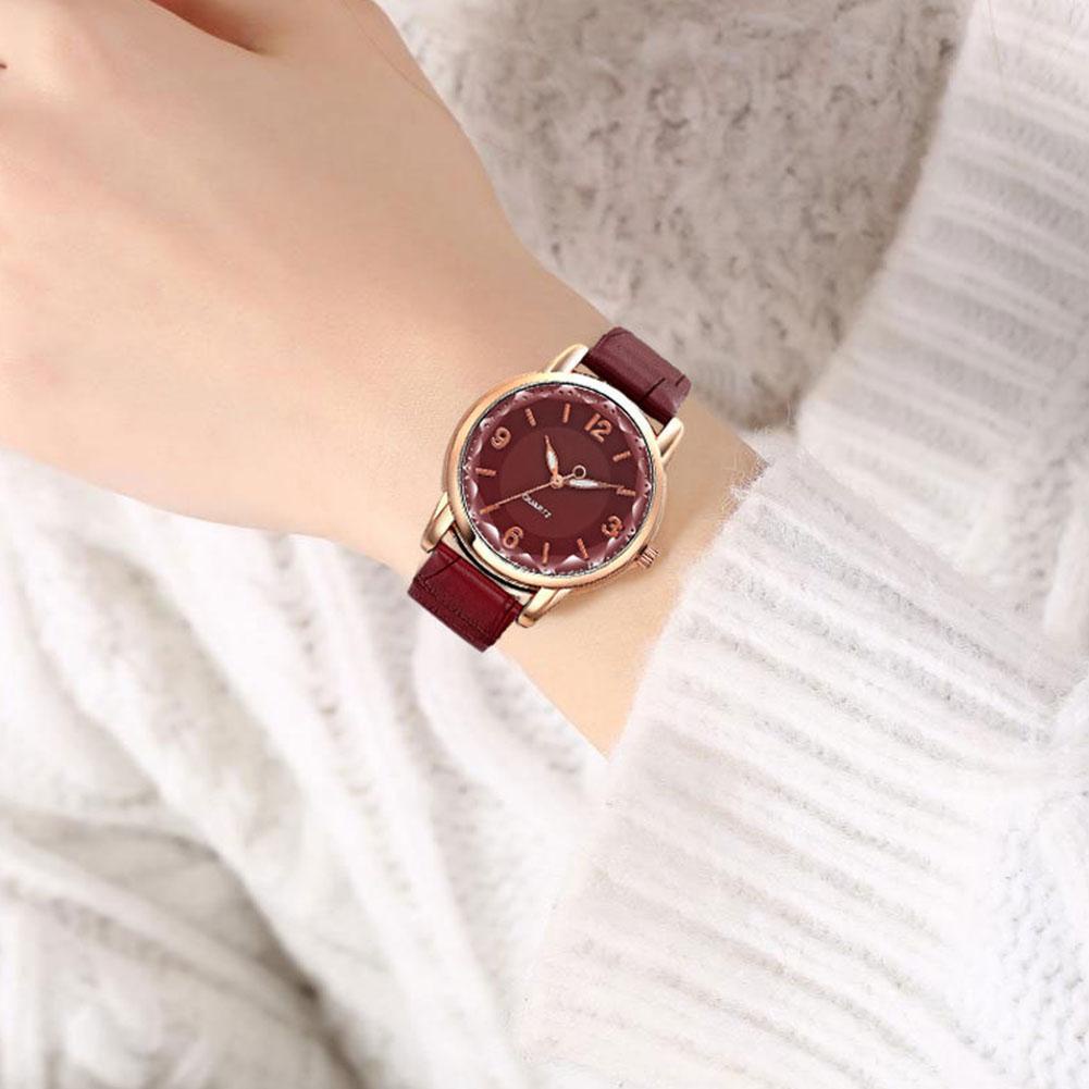 1 Đồng Hồ quartz Kim Loại Hai Màu Sáng Tạo g3t7