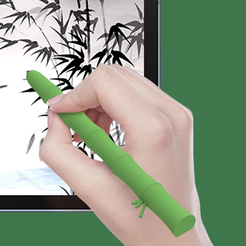 Dễ Thương Ốp Máy Tính Bảng Silicon Mềm Chống Trượt Hình Cây Tre Cho samsung galaxy s pen tab s9 s8 s7 fe plus ultra s6 lite