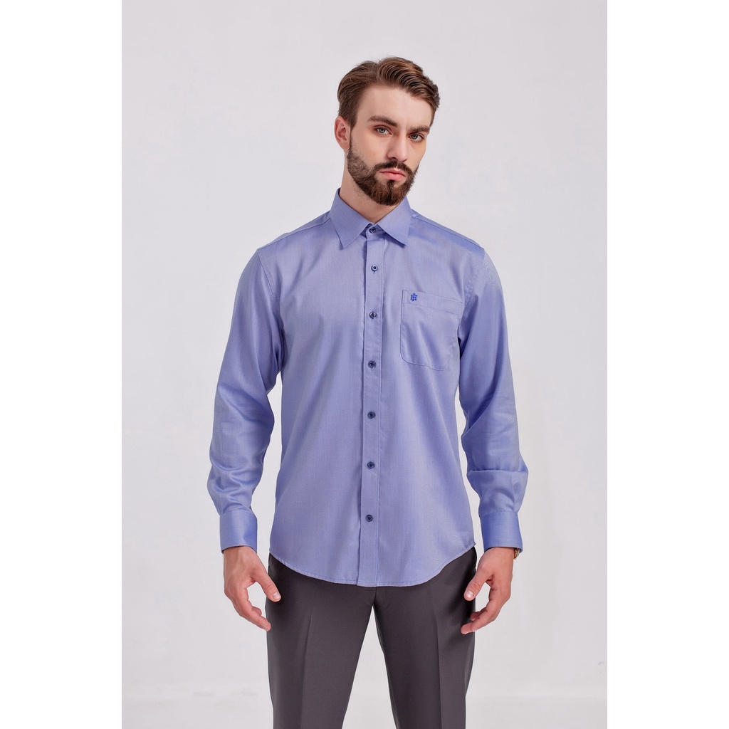 Áo sơ mi dài tay trơn , thời thượng, lịch lãm, chỉn chu John Henry - WS20FH69T-LD