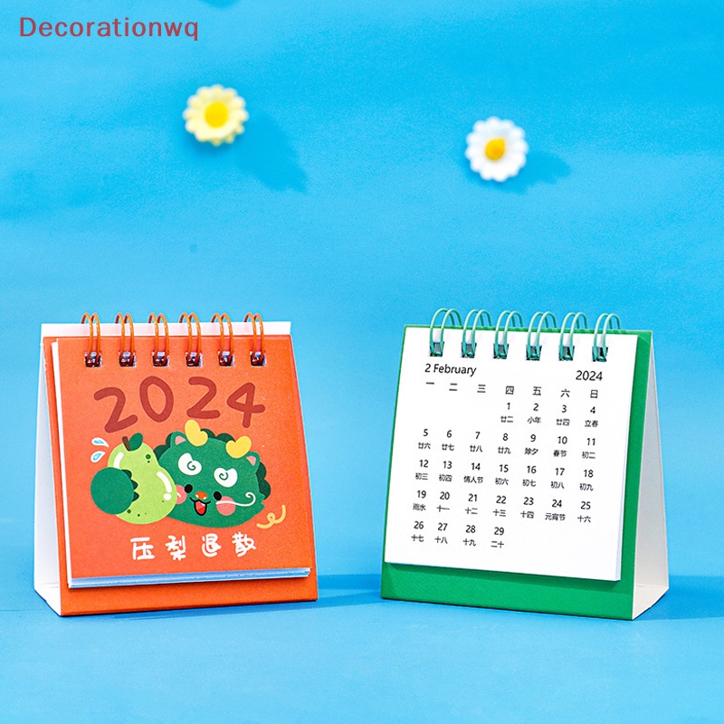 Lịch Để Bàn Mini 2024 Dùng Trang Trí Mới