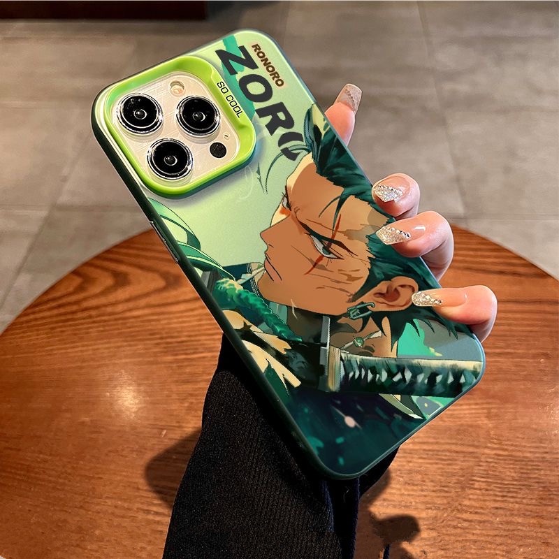 Ốp Điện Thoại hàng mới Cứng Mặt Nhám piece zoro comic tương thích cho iphone 12 13 14 15 pro max